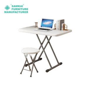 SK-ZDZ-H002 Multifunctional Small Portable Foldable Folding Compact Adjustable Personal Mini Plastic Folding <strong>Table</strong> - Product Image 6