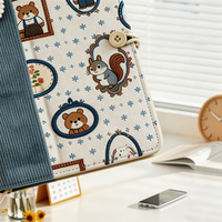 Carnet en velours côtelé patchwork avec fleurs brodées, format A6/A5, bloc-notes en tissu, carnet de voyage, cadeau