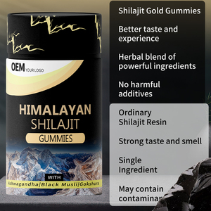 Gomitas de Shilajit Doradas al por Mayor OEM con Ácido Fúlvico y Múltiples Minerales para Energía y Apoyo Inmunológico - Product Image 4