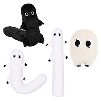 Adorable Peluche Brushbuddy Chapeau de Sorcière, Thème Atelier du Chapeau Magique, Peluche Ver à Fil, Poupée Animal en Peluche, Coussin Décoratif Dessin Animé Anime