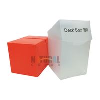 Jeu de cartes d'épaisseur en plastique personnalisé plateau magique Yugioh jeu de poker chargeur supérieur boîte de rangement de pont