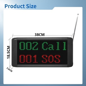 Sistema de Llamadas Inalámbricas con Voz en Ruso, Botón de Emergencia para Hospitales, Dispositivo de Llamada con Timbre y Receptor para Estación de Enfermería - Product Image 2