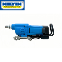 HILYIN DHCD35S3 Perceuse à noyau diamanté à trois vitesses 350/250/80 mm avec affichage électronique pour le perçage du béton
