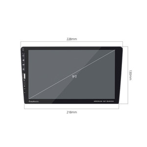 Lecteur DVD automatique universel intelligent 1din Carplay écran tactile stéréo 9 pouces 1 din <span class=keywords><strong>autoradio</strong></span> Android - Product Image 4