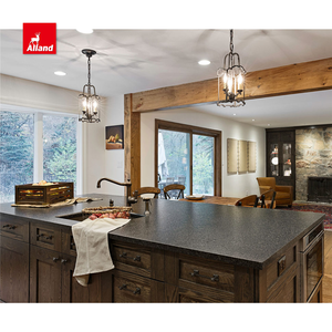 Élégante armoire <span class=keywords><strong>de</strong></span> <span class=keywords><strong>cuisine</strong></span> shaker rustique en chêne rouge ou en placage <span class=keywords><strong>de</strong></span> bois solide et scié avec un design intemporel <span class=keywords><strong>de</strong></span> luxe naturel - Product Image 6