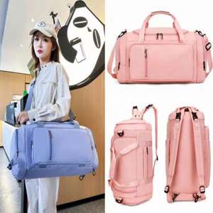 Bolsa de Deporte Impermeable de Gran Capacidad Personalizada, Bolsa de Viaje para Gimnasio, Bolsa de Hombro Deportiva para Hombre, Bolsa de Equipaje Portátil para Mujer para Actividades al Aire Libre - Product Image 2