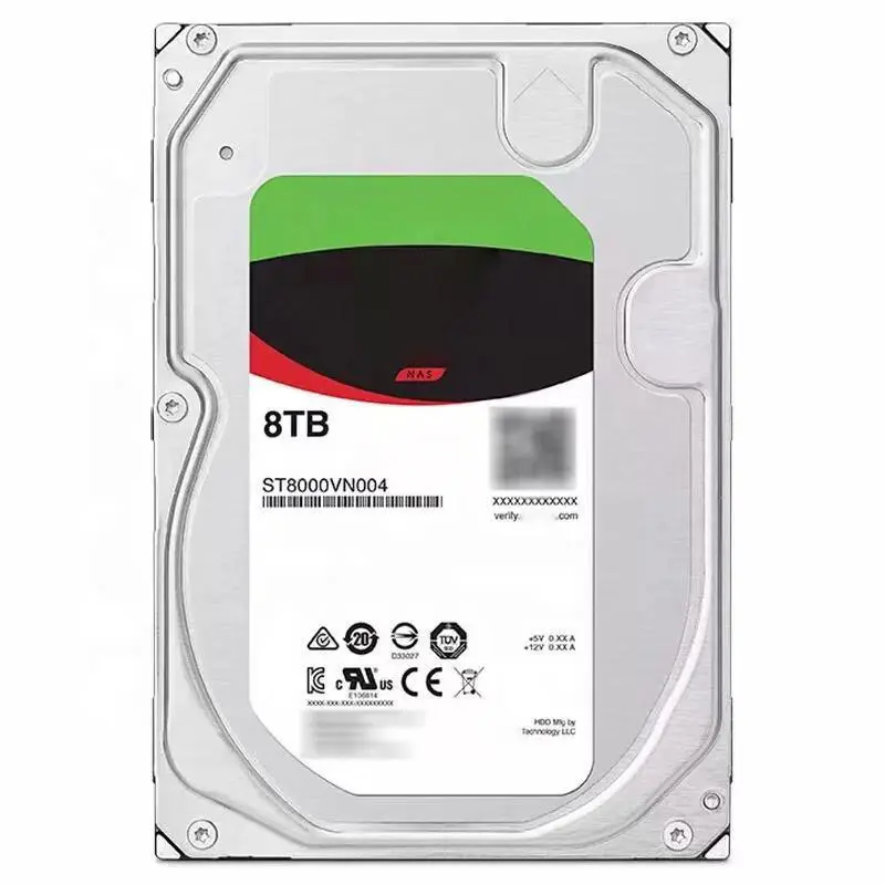 Внутренний жесткий диск ST8000VN004 8 ТБ SATA 3,5 дюйма 7200 об/мин, внутренний жесткий диск NAS HDD