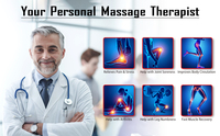 Masseur de jambe de compression d'air de vente chaude avec des produits de massage de thérapie corporelle de bottes de récupération de chaleur
