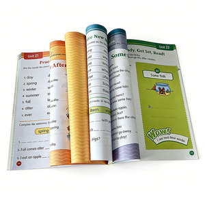 Servicio de Impresión de Libros Escolares Educativos <span class=keywords><strong>para</strong></span> Niños con Diseño Personalizado a Precio Económico, Impresora de Libros de Texto de Tapa Blanda <span class=keywords><strong>para</strong></span> Escuelas Primarias OEM - Product Image 5