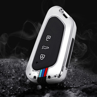 Nouveaux accessoires automobiles en alliage de zinc pour VW Golf 8 MK8 2020 pour Skoda Octavia, étui de protection pour clé