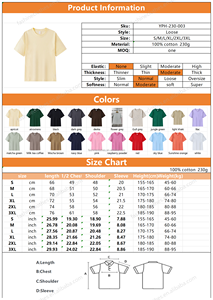 Camiseta Clásica de Corte Regular para Hombre, de Algodón Suave de Alta Calidad, Color Sólido, Estilo Básico para Todas las Temporadas - Product Image 3