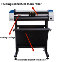 E-cut-Plotter de corte, máquina de corte de 28 pulgadas, máquina de corte automática CCD