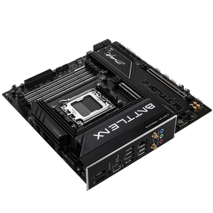 เมนบอร์ด New BATTLE-AX B850M-PLUS S WIFI7 V14 รองรับ Ryzen ซีรีส์ 7000/8000/9000 DDR5 192GB PCIe5.0 M-ATX สำหรับเล่นเกม - Product Image 1