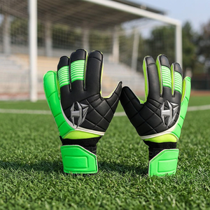 Custom Print Goalkeeper Gloves Protective Professional Wholesale Latex hand Protection Sports wear Goalkeeper Gloves for men - Product Image 3