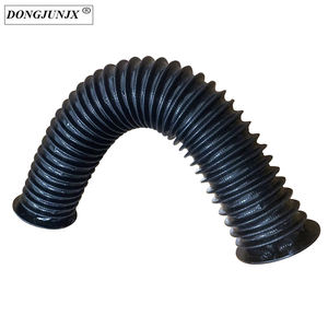 Couvercle de vérin <span class=keywords><strong>hydraulique</strong></span> <span class=keywords><strong>flexible</strong></span>, <span class=keywords><strong>protection</strong></span> contre la poussière, l'eau, l'huile, circulaire, soufflet rond avec bride en PVC - Product Image 6