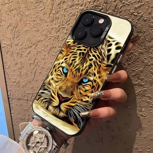 Vàng báo in mô hình sang trọng cứng PC TPU điện thoại di động Trường hợp laser in ấn tương thích với XS XR x XS 11 12 13 14 15 16 Pro - Product Image 2