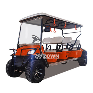 Remise sur la quantité disponible pour voiturette de golf 6 places, couleurs personnalisables, scooter de golf haute adhérence - Product Image 2