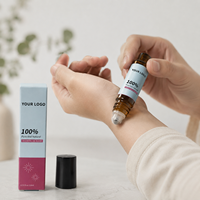 Botol Roll-On Label Pribadi OEM Minyak Esensial Campuran Lavender dan Chamomile untuk Tidur Nyenyak/Ketenangan/Mimpi Indah