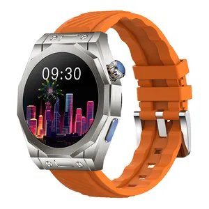 1.52 inç AMOLED Reloj Smartwatch Z83 Max akıllı saat üç askıları izci ile akıllı saat spor kalp hızı Z79 MAX