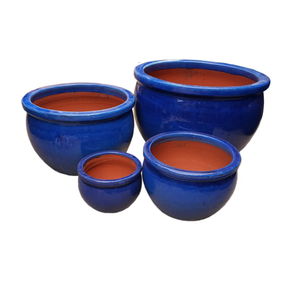 Las macetas de flores esmaltadas de jade grandes de cerámica vietnamita de alta calidad con el estilo moderno y las macetas y jardineras de precio barato - Product Image 3