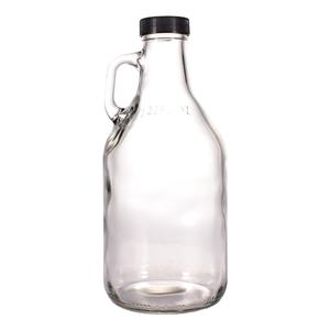 Pichets <span class=keywords><strong>à</strong></span> bière en verre transparent ambré 32oz 1000ml <span class=keywords><strong>avec</strong></span> <span class=keywords><strong>bouchon</strong></span> <span class=keywords><strong>à</strong></span> vis Pichet <span class=keywords><strong>à</strong></span> jus <span class=keywords><strong>Carafe</strong></span> <span class=keywords><strong>à</strong></span> <span class=keywords><strong>vin</strong></span> pour le stockage de la fermentation <span class=keywords><strong>à</strong></span> domicile - Product Image 1