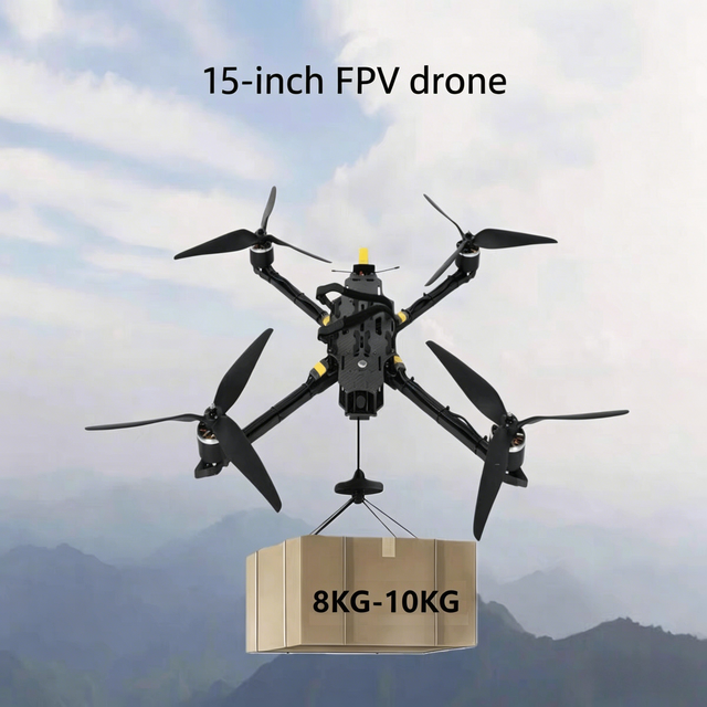 BelinRC FPV Drone Kit 15 Inch DIY 100A ESC 3K T300 Carbon Fiber 3W VTX 1800TVL Night Vision Camera Remote Control UAV Quadcopter