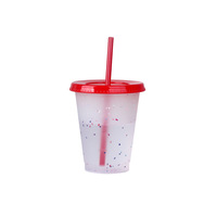 Gobelets promotionnels en plastique blanc jetables de 16 oz, professionnels, fabriqués en Chine, en PP durable, personnalisables avec logo pour la rentrée scolaire