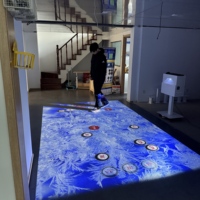 Système de projection interactive 3D tout-en-un pour sol numérique extérieur DeFi Tech, projection de sol pour stade
