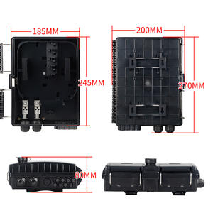 ODN FTTH ขั้วต่อ SC 8แกน2พอร์ตกันน้ำ ABS <span class=keywords><strong>กล่อง</strong></span>กระจายไฟเบอร์ออปติกพลาสติก IP65ผนัง/เสางีบหลับ ODP FAT OTB - Product Image 2