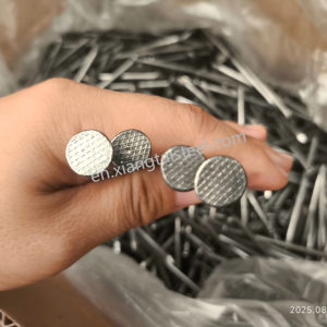 8 Zoll Common Galvani zed Steel <span class=keywords><strong>Masonry</strong></span> <span class=keywords><strong>Nails</strong></span> Glatter Schaft geriffelter Ring Spiral Barbed Diamond Point Pack Karton - Product Image 5