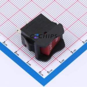 RT-S01-113-L2NBR1A Rocker Switch Through hole Component (THT),21x14.9mm Switch 6A 250V - Product Image 1