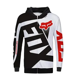 Autumn Warm fleece motorcycle rider hoodie off-road motorcycle riding clothes coat hoodie and riding jacket