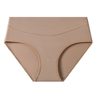Culottes en coton pour femmes, taille mi-haute, effet ventre plat, usage quotidien, grandes tailles, douces et respirantes