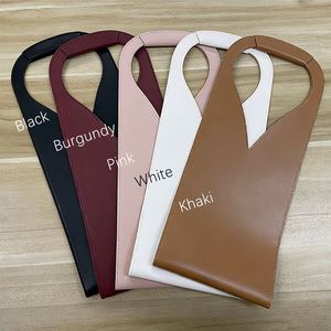 Bolsa de Cuero Personalizada para Botellas, Porta Botellas Individual para Vino y Champán, Impermeable, Regalo Promocional Empresarial - Product Image 4