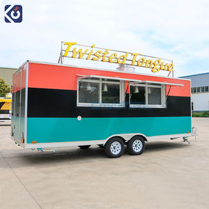 Cuisine mobile de rue personnalisée, remorque de concession de pizzas, camion de <span class=keywords><strong>tacos</strong></span>, camion de barbecue, restaurant mobile, kiosque à café mobile - Product Image 6