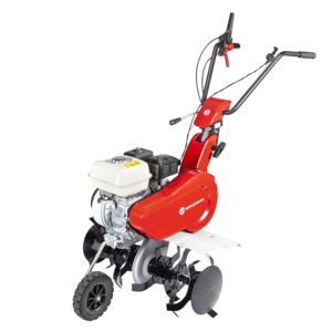 EUROSYSTEMS Moteur de guidon réglable 2 vitesses Euro 5 EVO Série Gp160 Rotavator 75Cm avec disques Motoculteur de jardin - Product Image 1