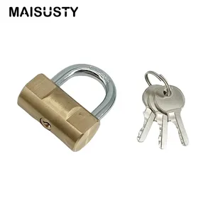 60mm Hammer Shaper Brass Padlock High Performance Series Size Copper Pad Lock