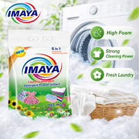 Deterjen Bubuk Cuci Pakaian 1KG Aroma Tahan Lama Deterjen Cuci Tangan Deterjen Cuci Mesin Deterjen Bubuk En Poudre