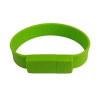 Flash Drive USB 2.0 Bentuk Gelang 8GB-64GB Logo Dapat Disesuaikan Hadiah Personal dengan Garansi 3 Tahun Chip Flash Kelas A