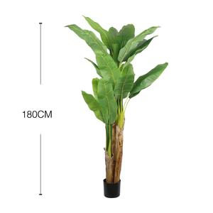 Prodotti Bonsai all'ingrosso grandi banane in vetroresina artificiali palme per interni verdi compleanni pasqua - Product Image 5