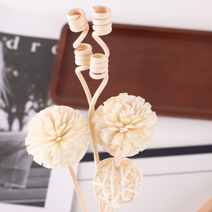 Diverses tailles faites à la main chrysanthème Sola <span class=keywords><strong>bois</strong></span> <span class=keywords><strong>fleur</strong></span> roseau diffuseur bâton décoration <span class=keywords><strong>de</strong></span> la maison fleurs sèches faites à la main Sola fleurs - Product Image 4