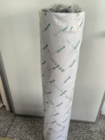 Tissu de renfort pour la tige des chaussures avec colle thermofusible d'un côté, revêtement adhésif thermofusible, tissu en coton