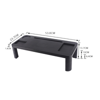 Bureau d'ordinateur moderne, durable et portable, réglable en hauteur sur 3 niveaux, avec rangement et support d'écran extensible pour usage scolaire