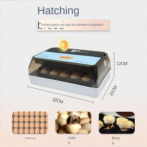 Incubateur automatique 15 œufs, neuf, en PP, pour usage domestique, mini, pour canards, oies, oiseaux, usage général, type valise/œufs - Product Image 6