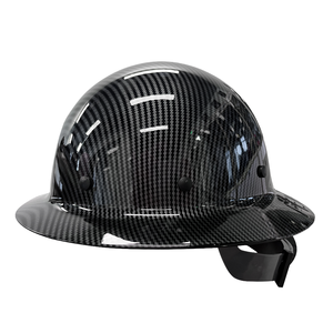 타입 I 클래스 C 광업용 유리섬유 무슬롯 풀 브림 산업용 안전모 (건설용) - Product Image 4