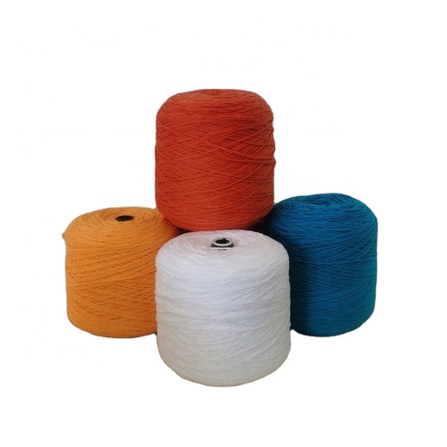 wholesale 5ply 1100g baby milk cotton 100% Acrylic tufting yarn wool yarn for rug weaving knitting tufting gun