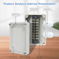 Viene con Caja de Terminales Impermeable Hecha de Material de PC, Resistente a Altas Temperaturas y a la Oxidación, Nivel de Protección IP67