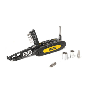 Herramienta de combinación portátil <span class=keywords><strong>Stanley</strong></span> 14 herramientas de acero funcionales en 1 6 cabezas de destornillador 4 mangas cuchillo Sierra archivo y abrebotellas - Product Image 2