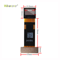 Wisecoco بشاشة OLED بوصة * شاشة عرض شاشات الكريستال السائل الدقيقة وحدات لوحة OLED للنظارات VR AR