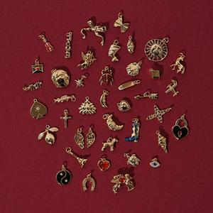 <span class=keywords><strong>2025</strong></span> thủy triều mới sáng tạo tự làm mặt dây chuyền bướm tình yêu mặt trời chéo Zirconia Vòng cổ khởi động vòng tay vòng cổ tùy chỉnh đồ trang sức - Product Image 5